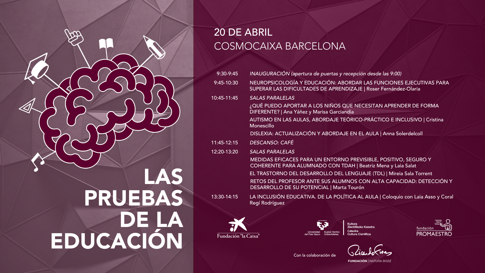 Las pruebas de la educación